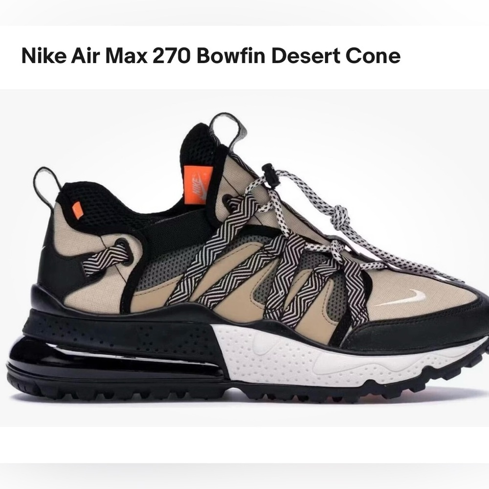 Nike Air Max 270 Bowfin Desert Cone Men’s Sz US 13 Sneakers NWOB